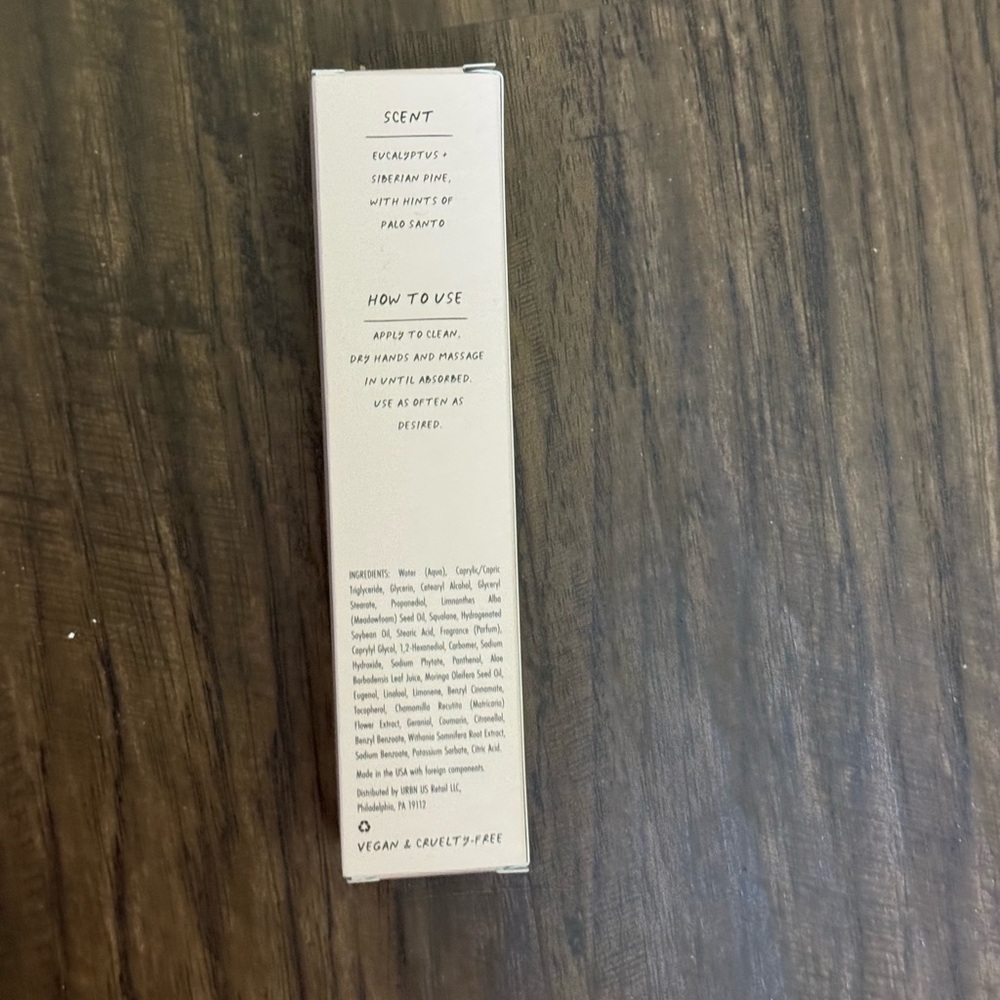 Free People Pink Hand Cream with Eucalyptus & Siberian Pine - Picture 10 of 10